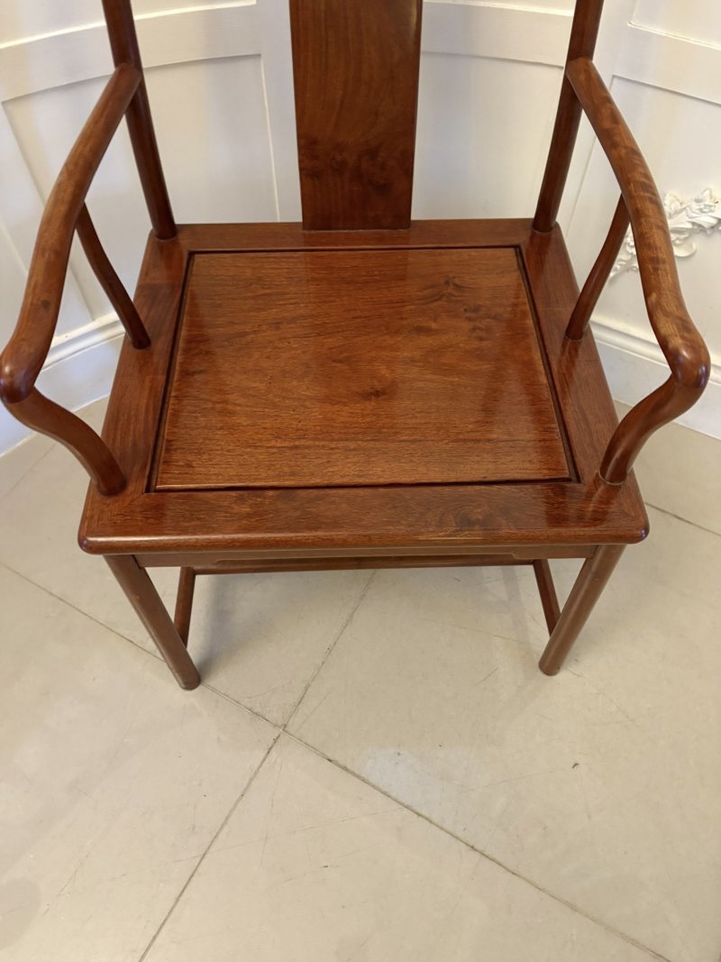 Unusual Antique Chinese Armchair - Image 5